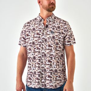 Performance Button Up - Brush Country