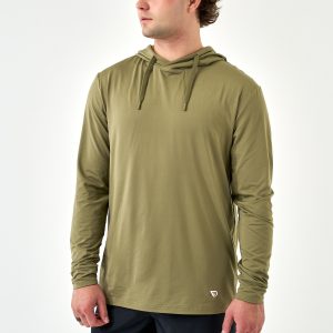 Performance Hoodie - Sea Breeze Green