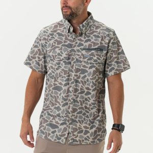Performance Outdoor Shirt - Classic Deer Camo