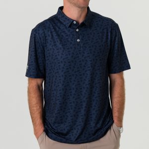 Performance Polo - Stars and Stripes - Navy
