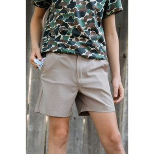 Youth Everyday Short - Cobblestone Khaki - The Great Outdoors Pocket