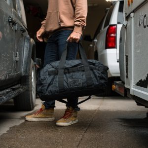 BURLEBO Duffle - Black Camo