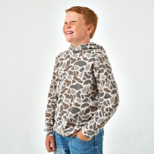 Youth Thermal Hoodie - Classic Deer Camo