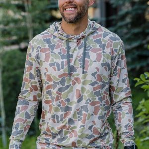 Performance Hoodie - Driftwood Camo