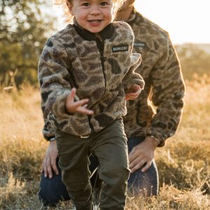 Toddler Sherpa Jacket Full Zip - Rocky Mountain Camo